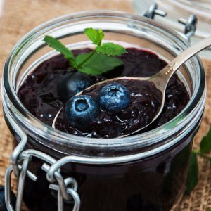 Blueberry preserve