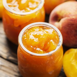 Peach additive for yogurt