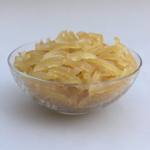 Candied Grapefruit Peel Strips - Natural Color