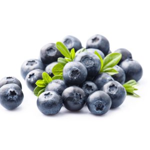 Blueberries additive for yogurt