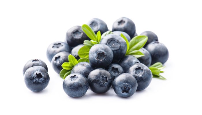 Blueberries additive for yogurt